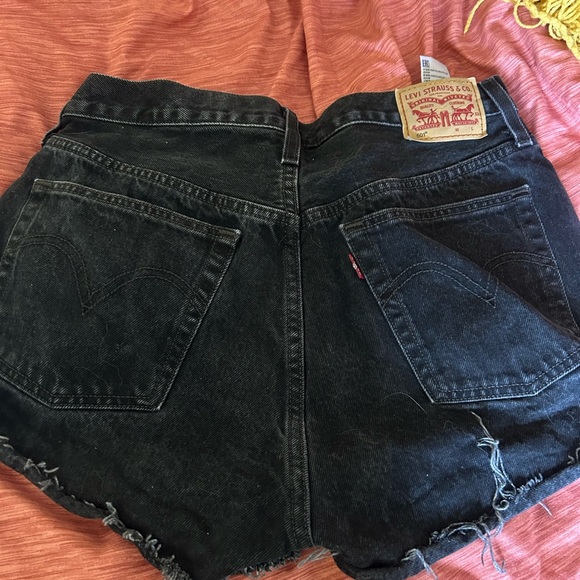 Levi's Pants - Levi's Dark Denim Women's Shorts